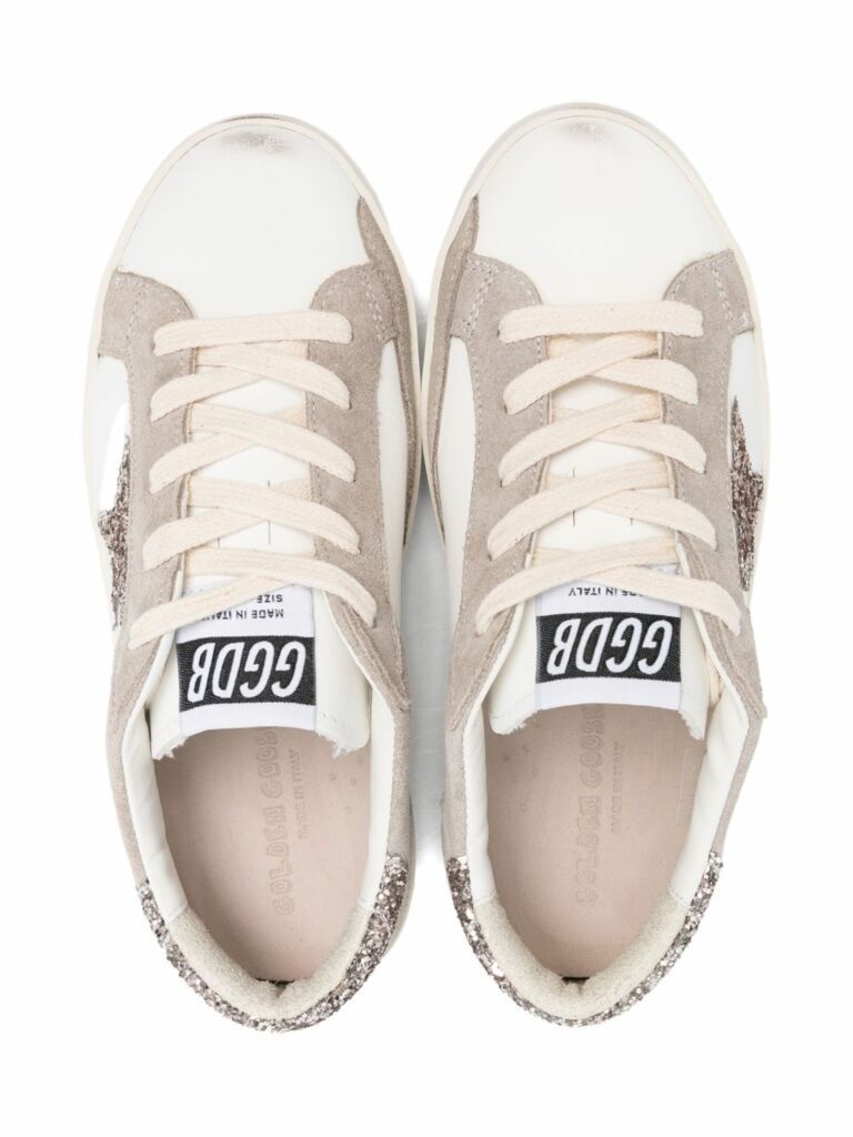 Golden Goose Super Star Sneakers In Neutral