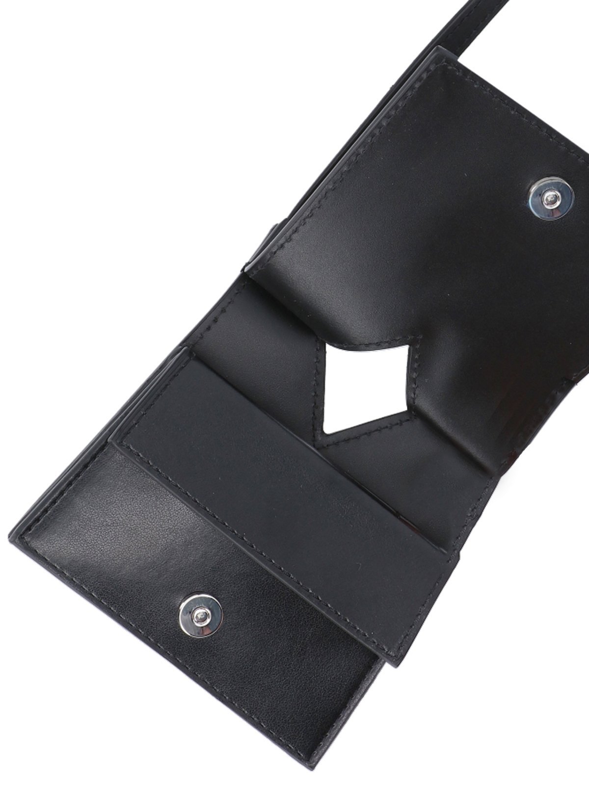 Mm6 Maison Margiela Japanese 6 Mini Crossbody Bag In Black
