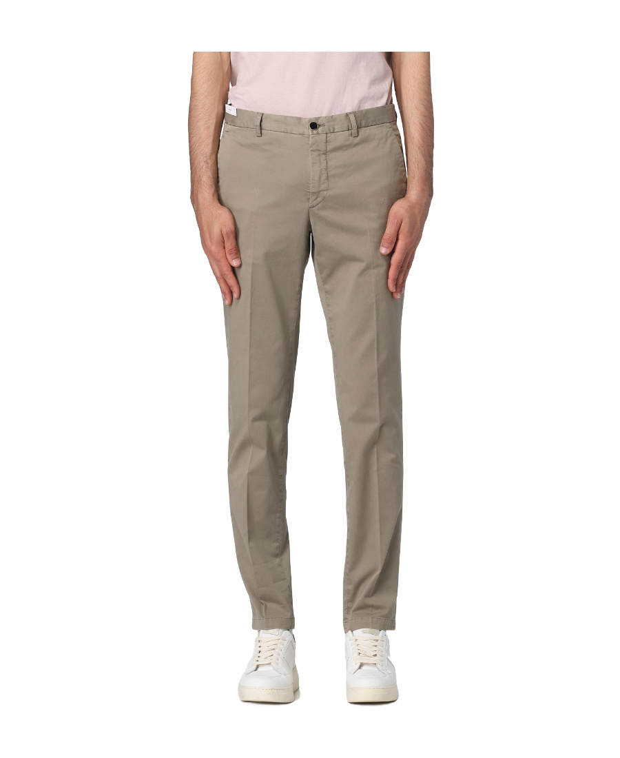 Pt01 Straight Trousers In Nude