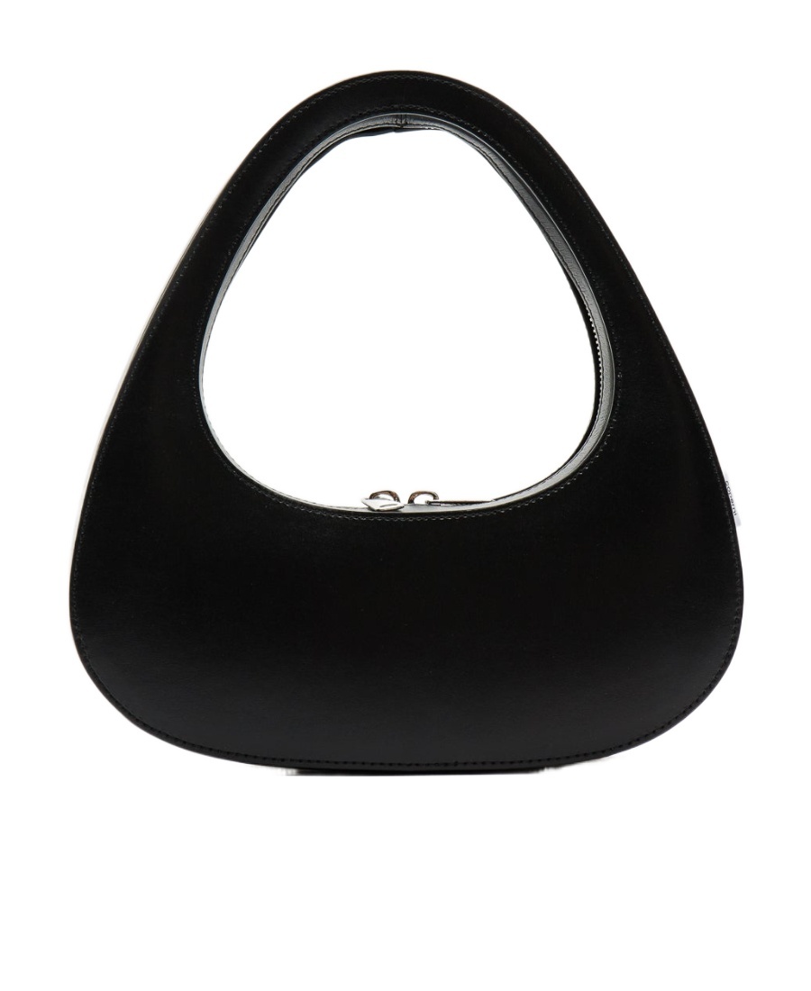 Shop Coperni Logo Handbag In Black