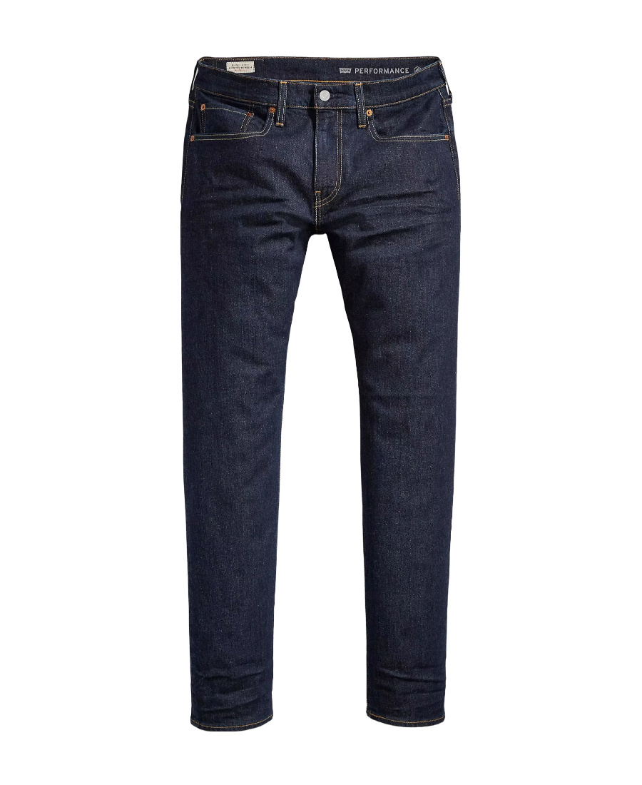 Levi's Stretch Tapered Jeans In Black