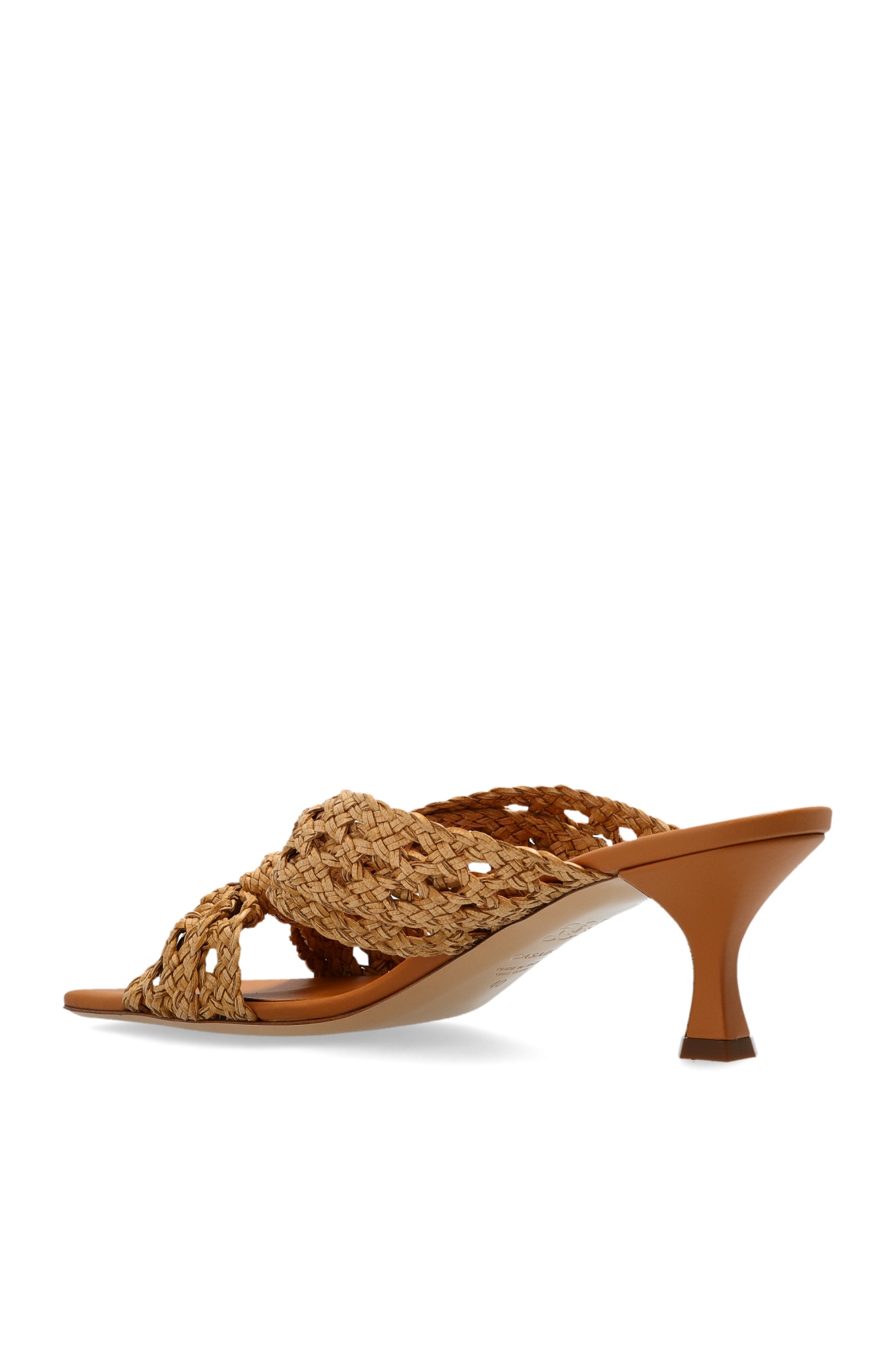 Casadei Square-toe Interwoven Sandals