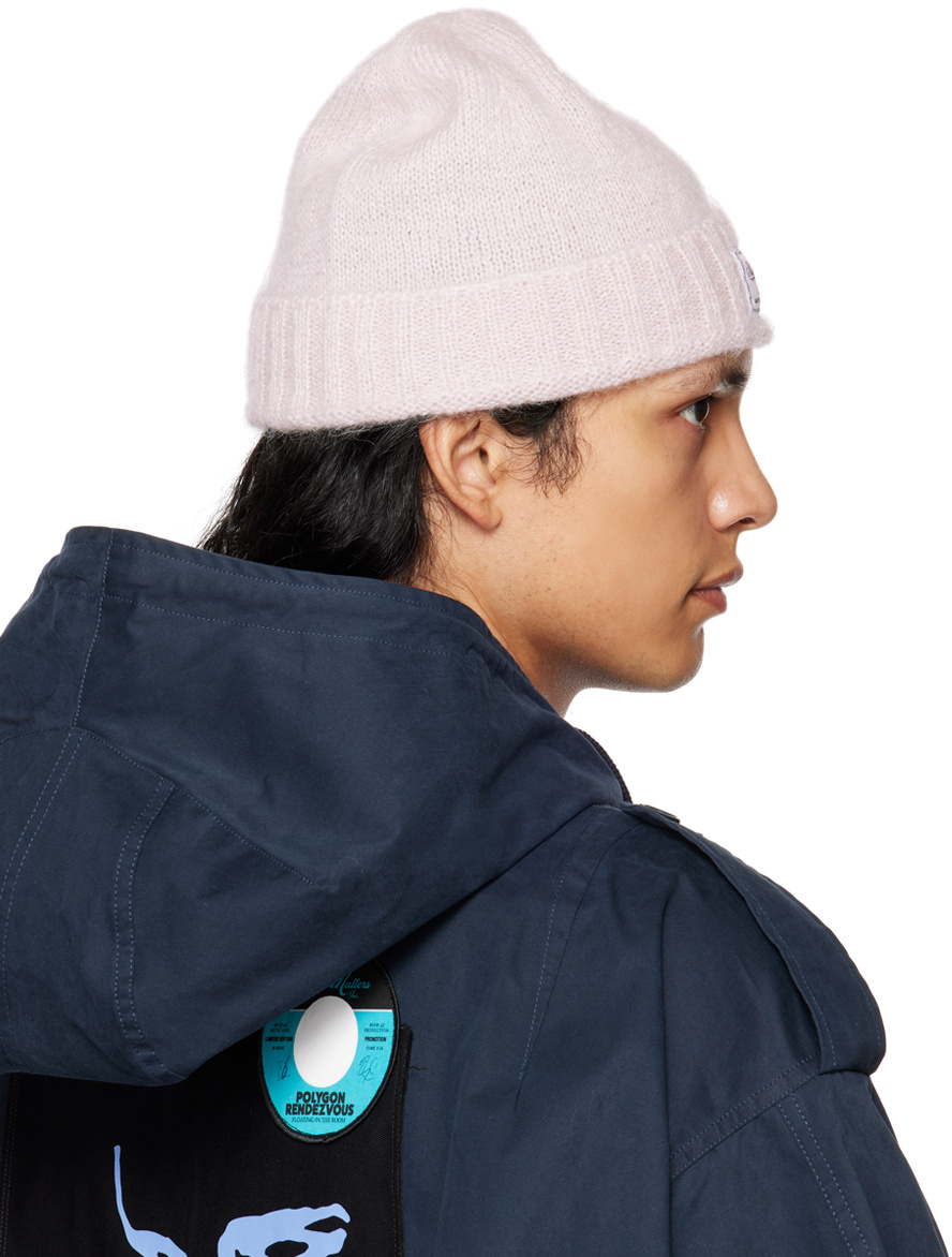 Raf Simons Decorative Wool Hat In Brown