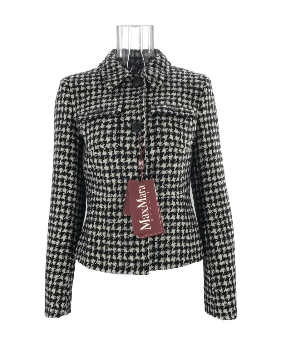 Max Mara A Thousand Birds' Casual Jacket In Black