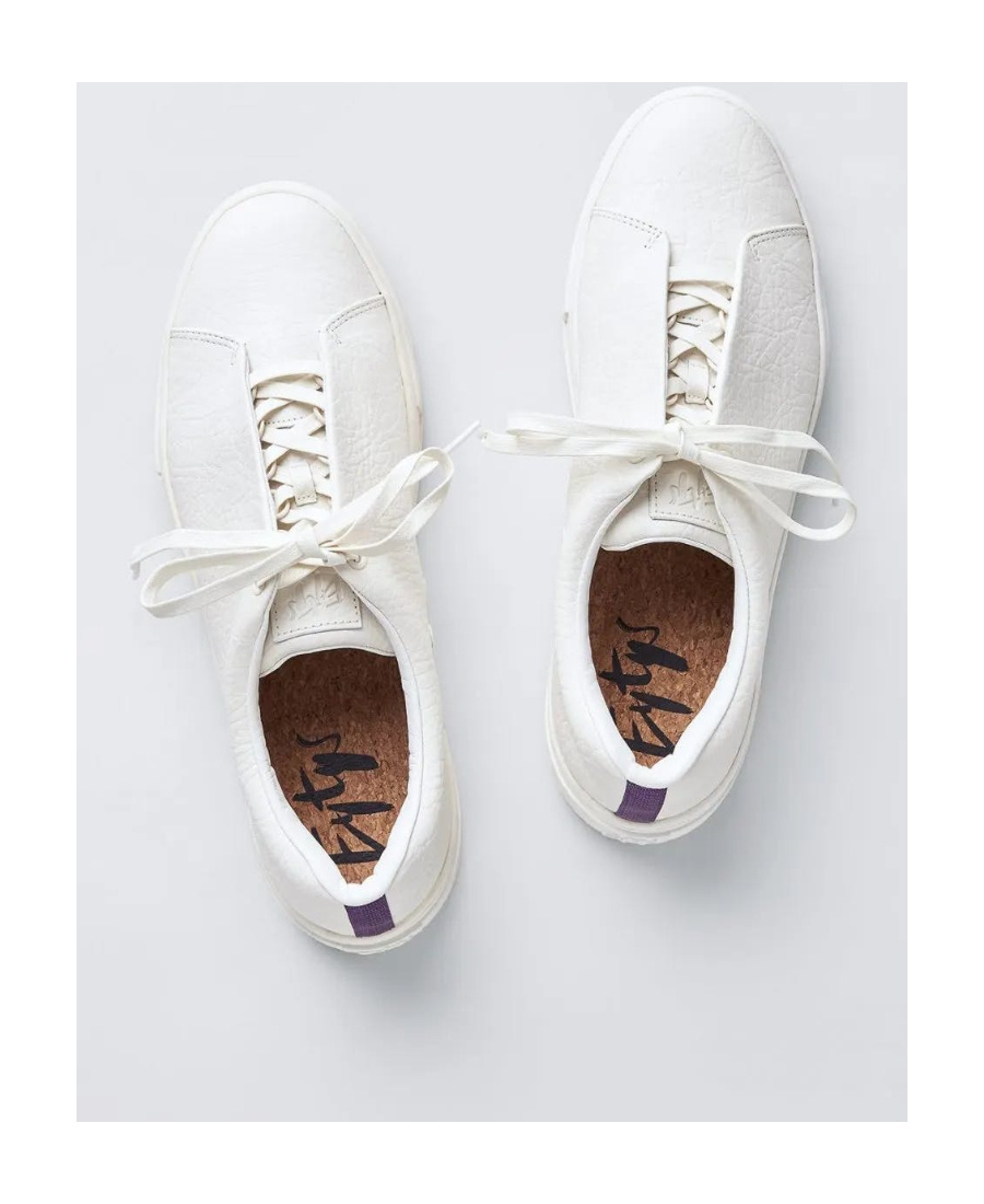 Eytys Lace-up Low-cut Sneakers In White