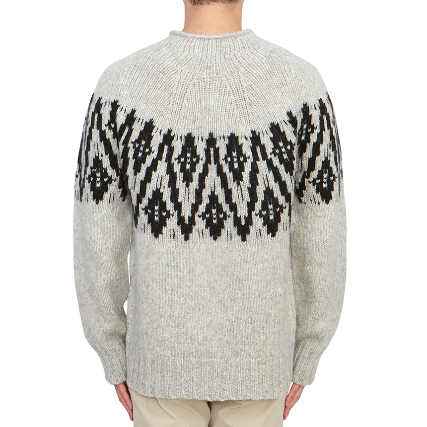 Lardini Long-sleeved Sweater In White