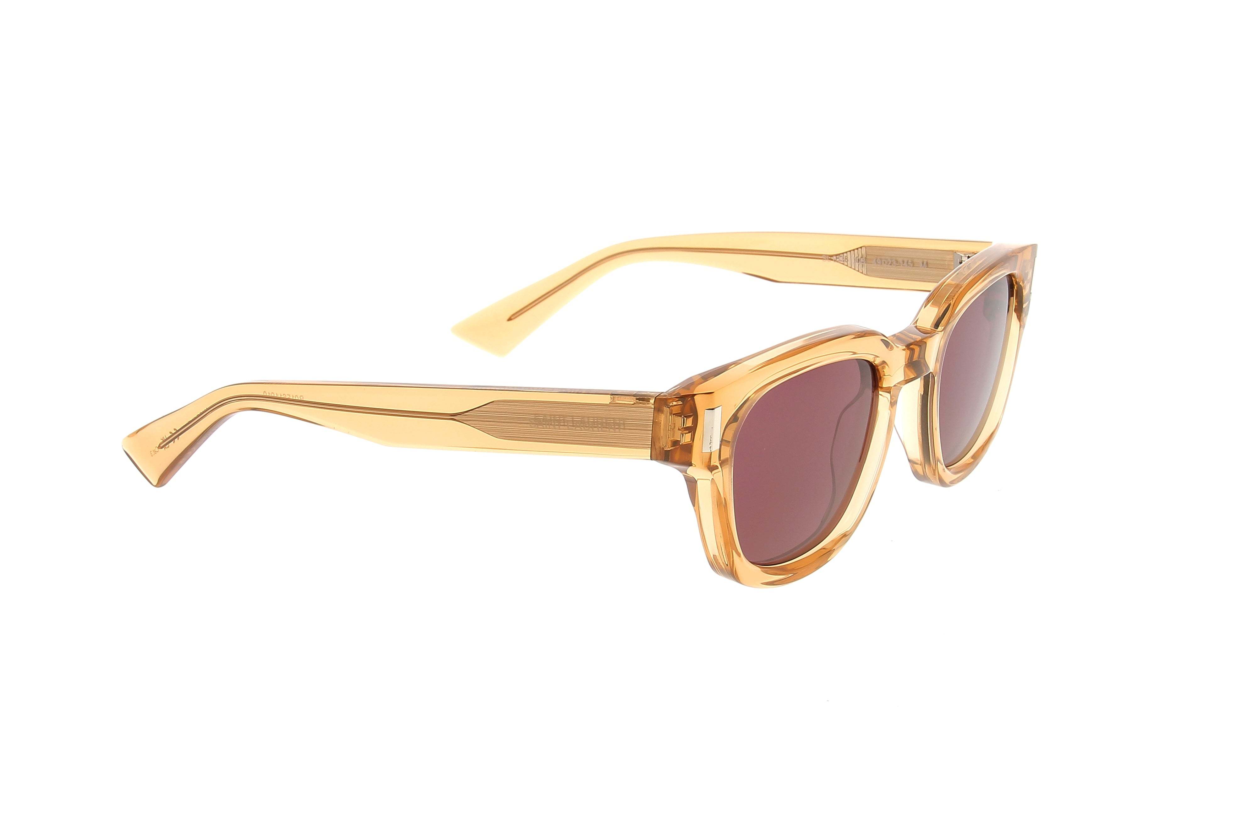 Saint Laurent Eyewear Square Frame Sunglasses In Pink