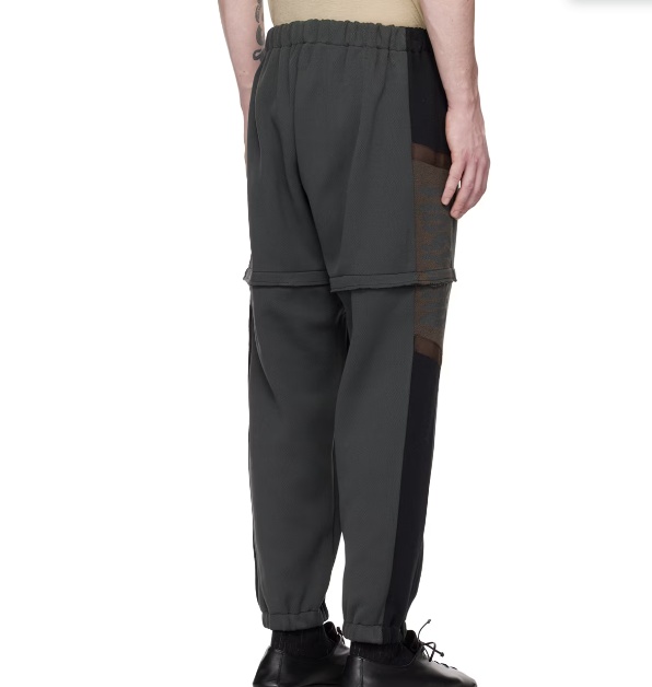Magliano Stitched Sweatpants In Black