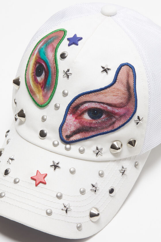 Acne Studios Cap Printed In White