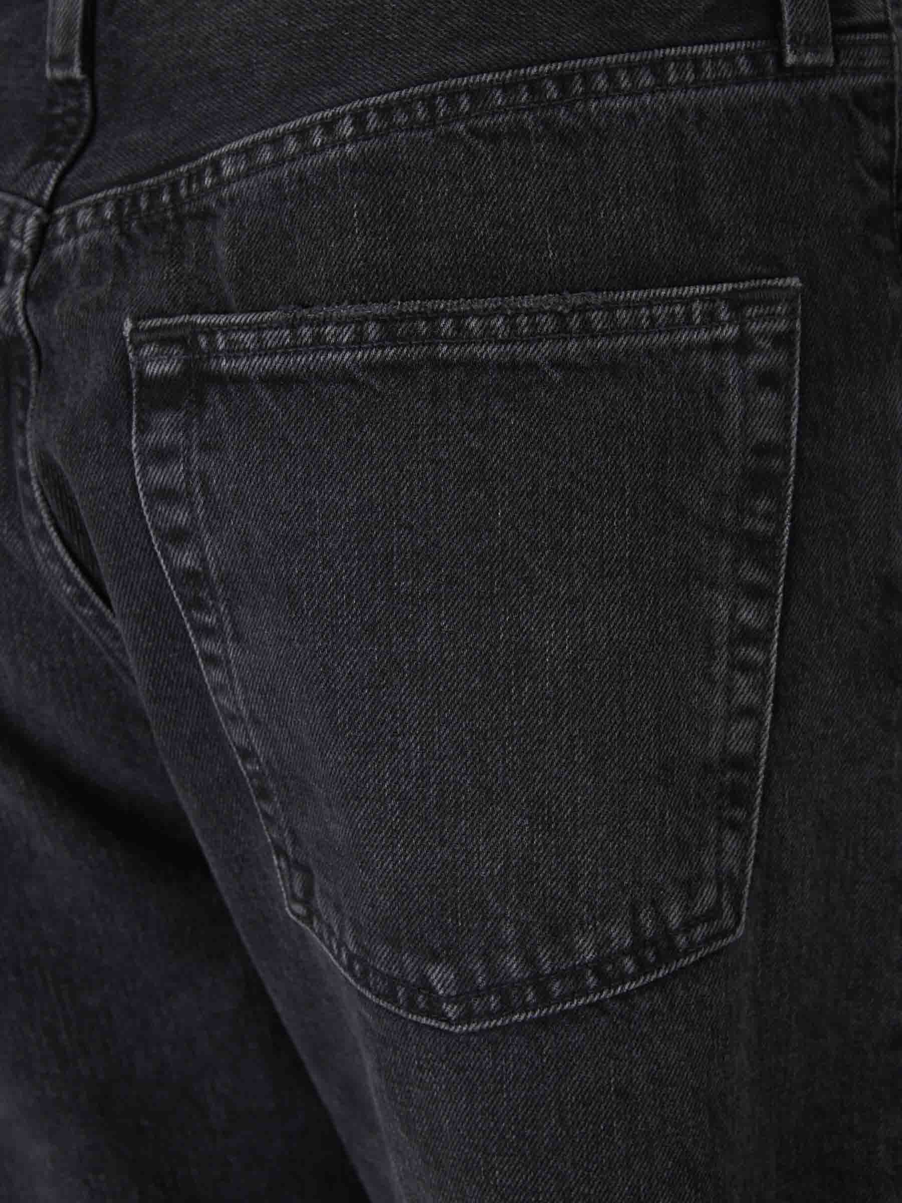 Agolde Belt-loop Jeans In Black