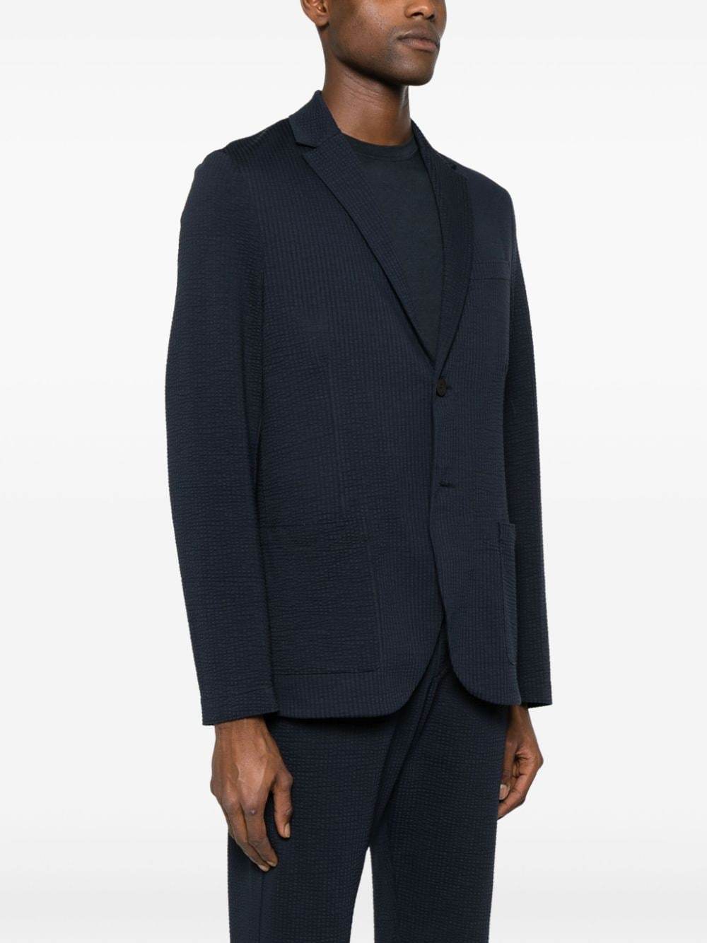 Harris Wharf London Long Sleeved Suit Jacket In Black