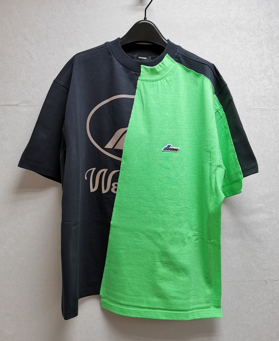 We11 Done Remake Reflective Logo-printed T-shirt In Green