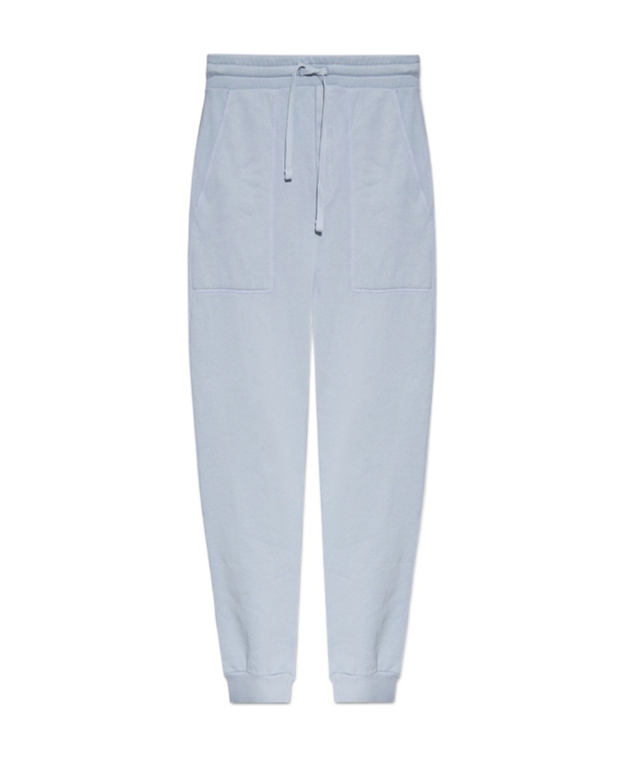 Nanushka Shay Embroidered Track Pants In Blue