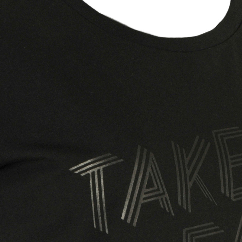 Shop Armani Jeans Letter Logo T-shirt In Black