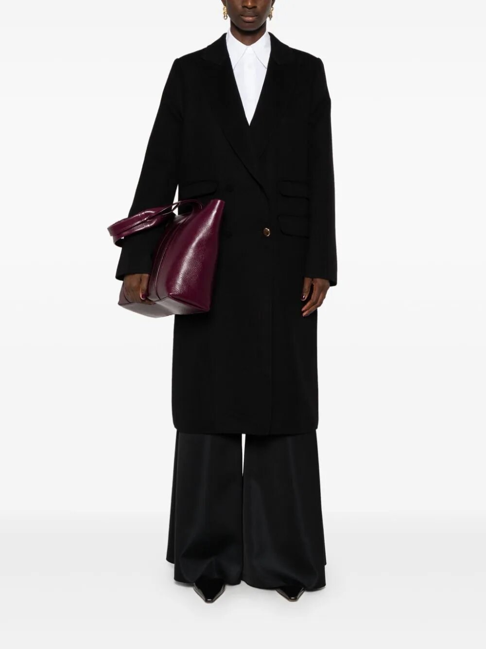 Gabriela Hearst Reed Coat In Black