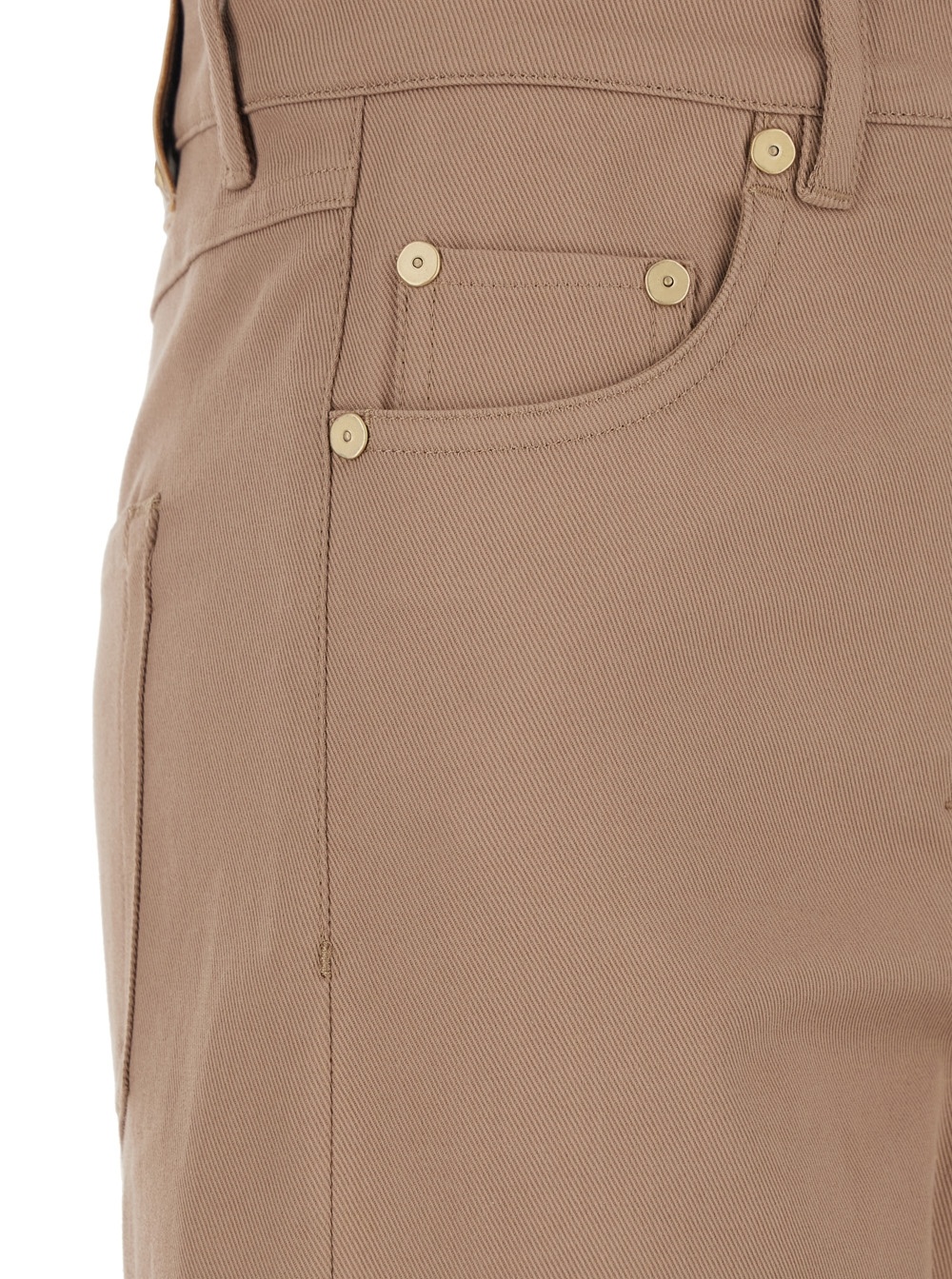 Max Mara Five-pocket Pants In Brown