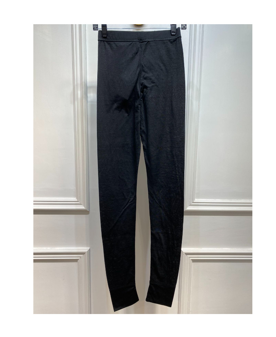 Jil Sander Logo-print Leggings In Black