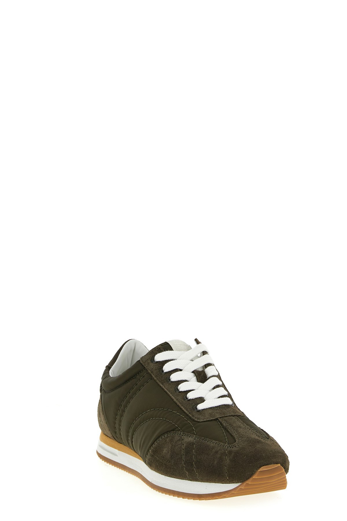 Totême Toteme Sport Suede-trim Sneaker In Animal Print