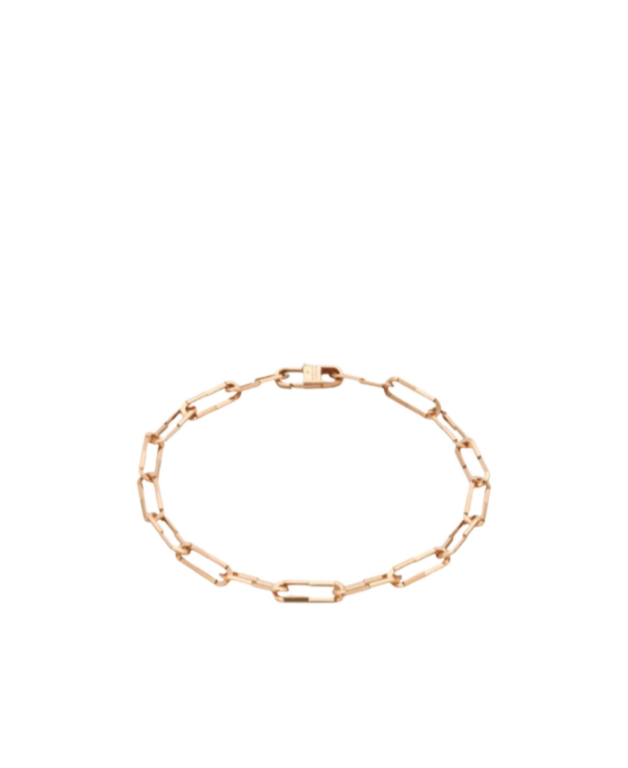 Gucci Logo Bracelet In Yellow