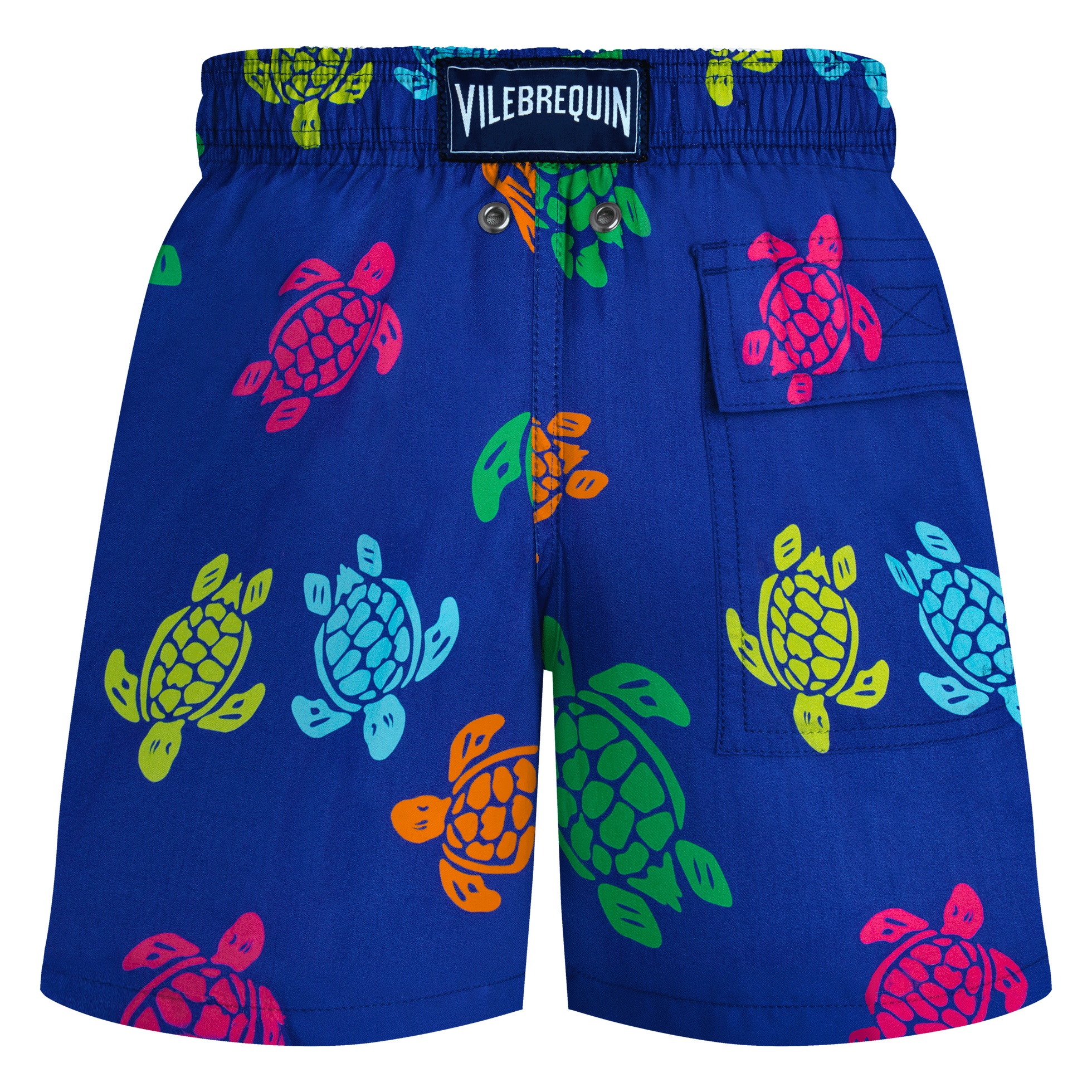 Vilebrequin Turtle-print Swim Shorts In Blue