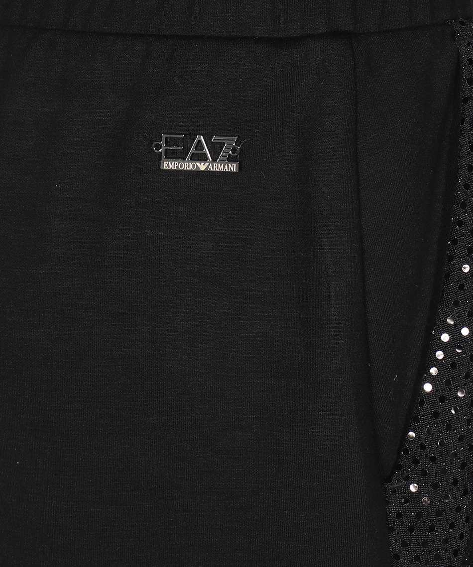 Ea7 Elastic Waist Sweatpants In Black