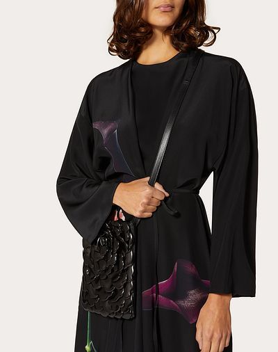 Valentino 03 Rose Edition Atelier Bag In Black