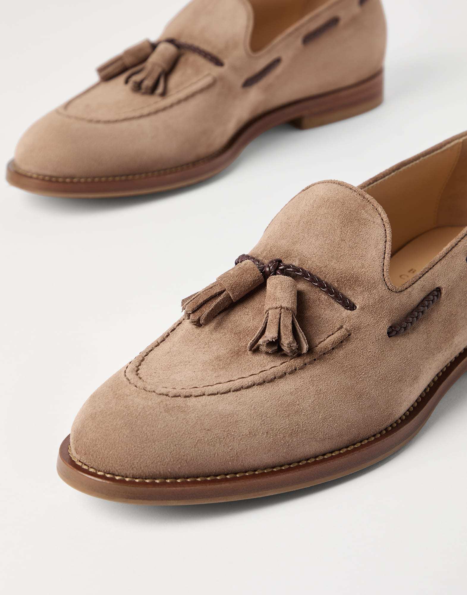 Brunello Cucinelli Suede Loafers