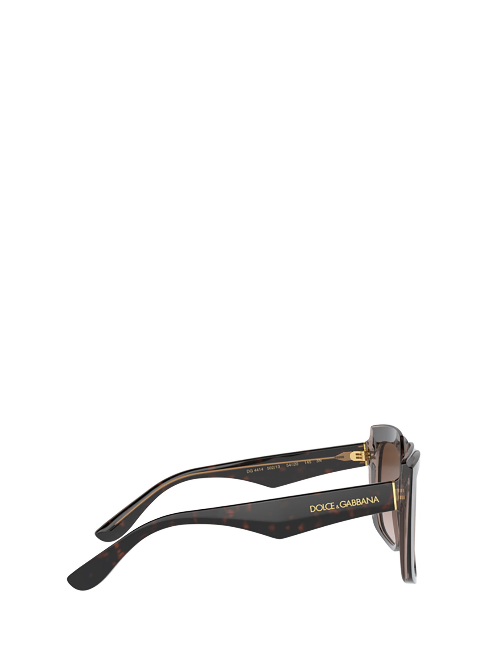 Dolce & Gabbana Tortoiseshell-effect Square-frame Sunglasses In Black