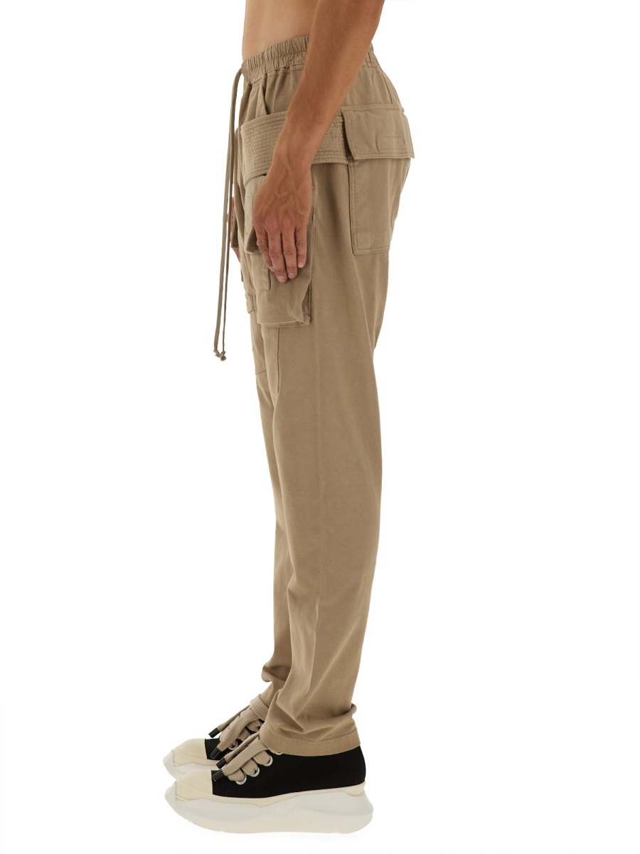 Rick Owens Drkshdw Relaxed Fit Brown Cargo Pants In Brown