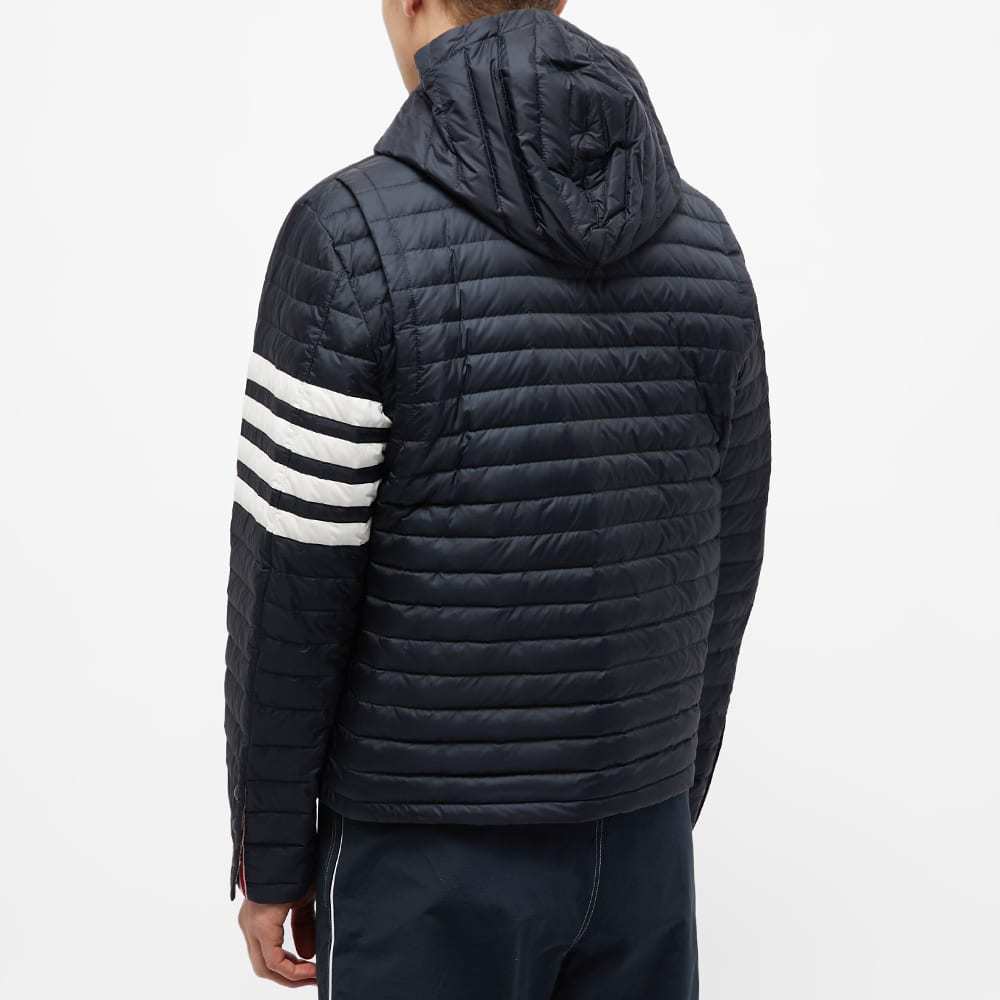 Thom Browne 4-bar Stripe Padded Jacket In Black