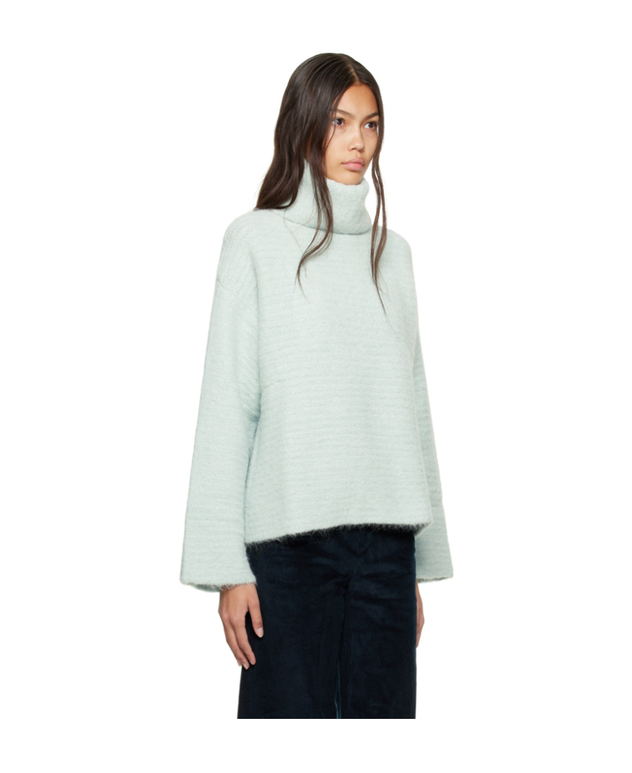Apc Green Tess Turtleneck In White