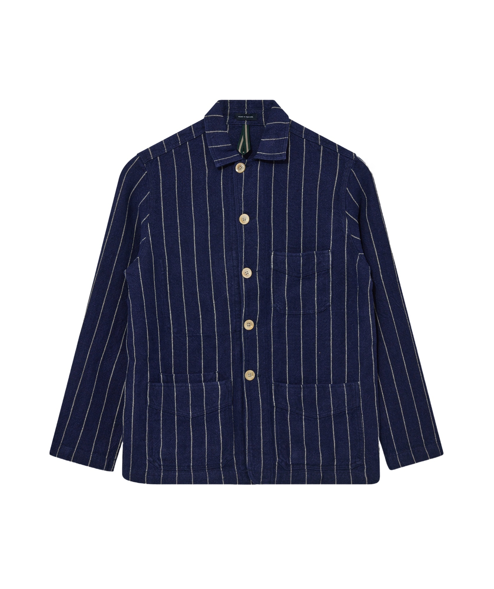 Drake's London Long-sleeved Shirt In Black