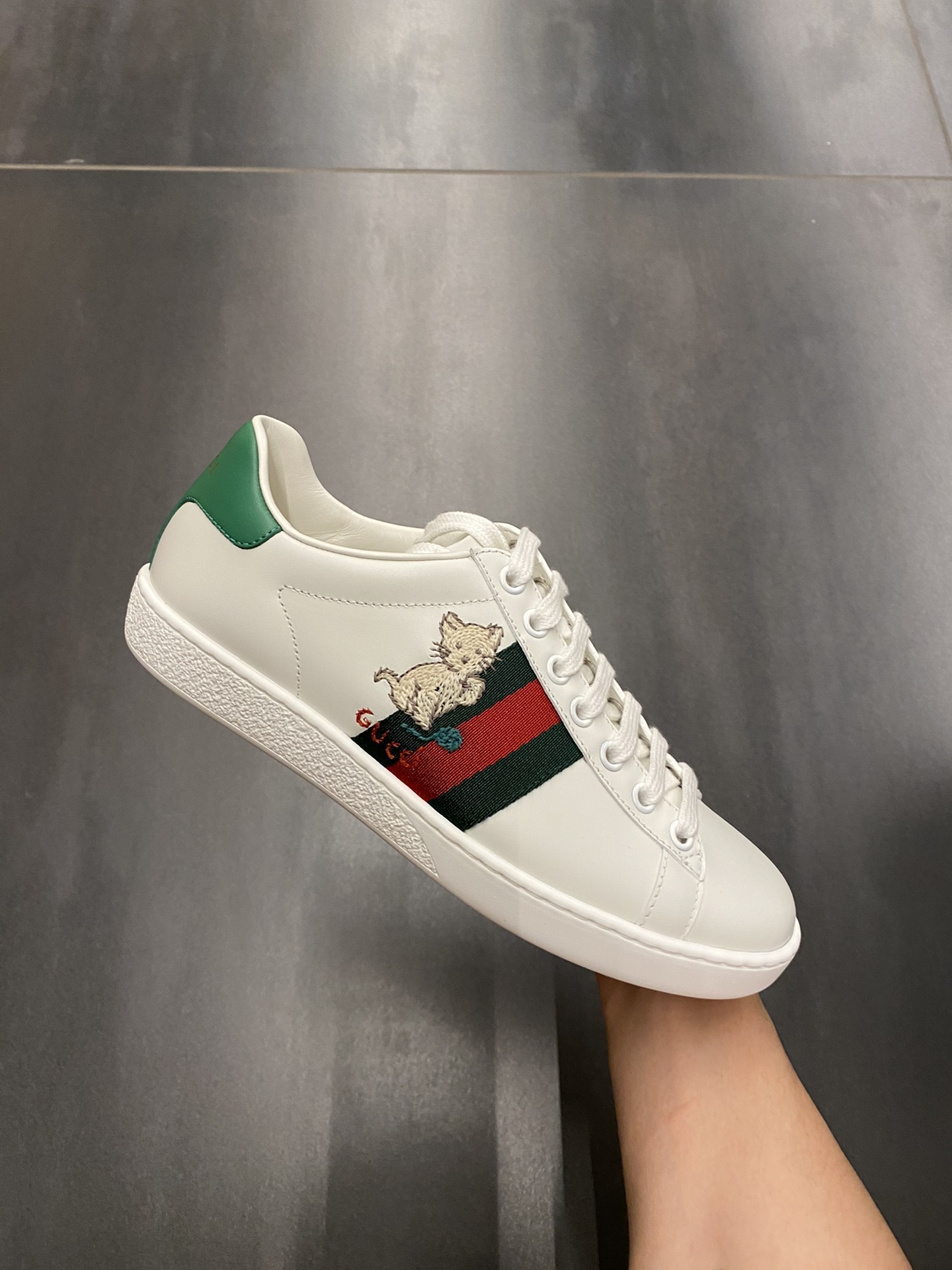 Gucci Ace Low-top Sneakers In Multicolor