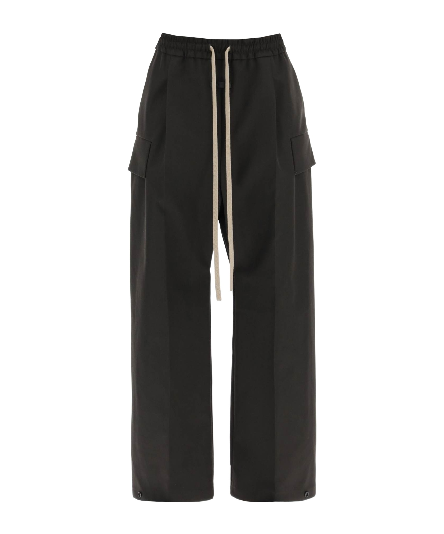 Fear Of God Heavy Twill Cargo Pants In In Black