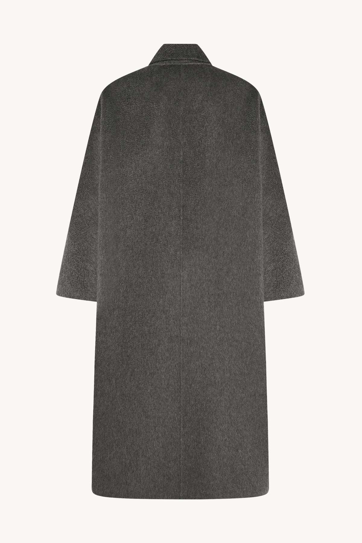 The Row Hariet Coat In Virgin Wool And Cashmere In Gray
