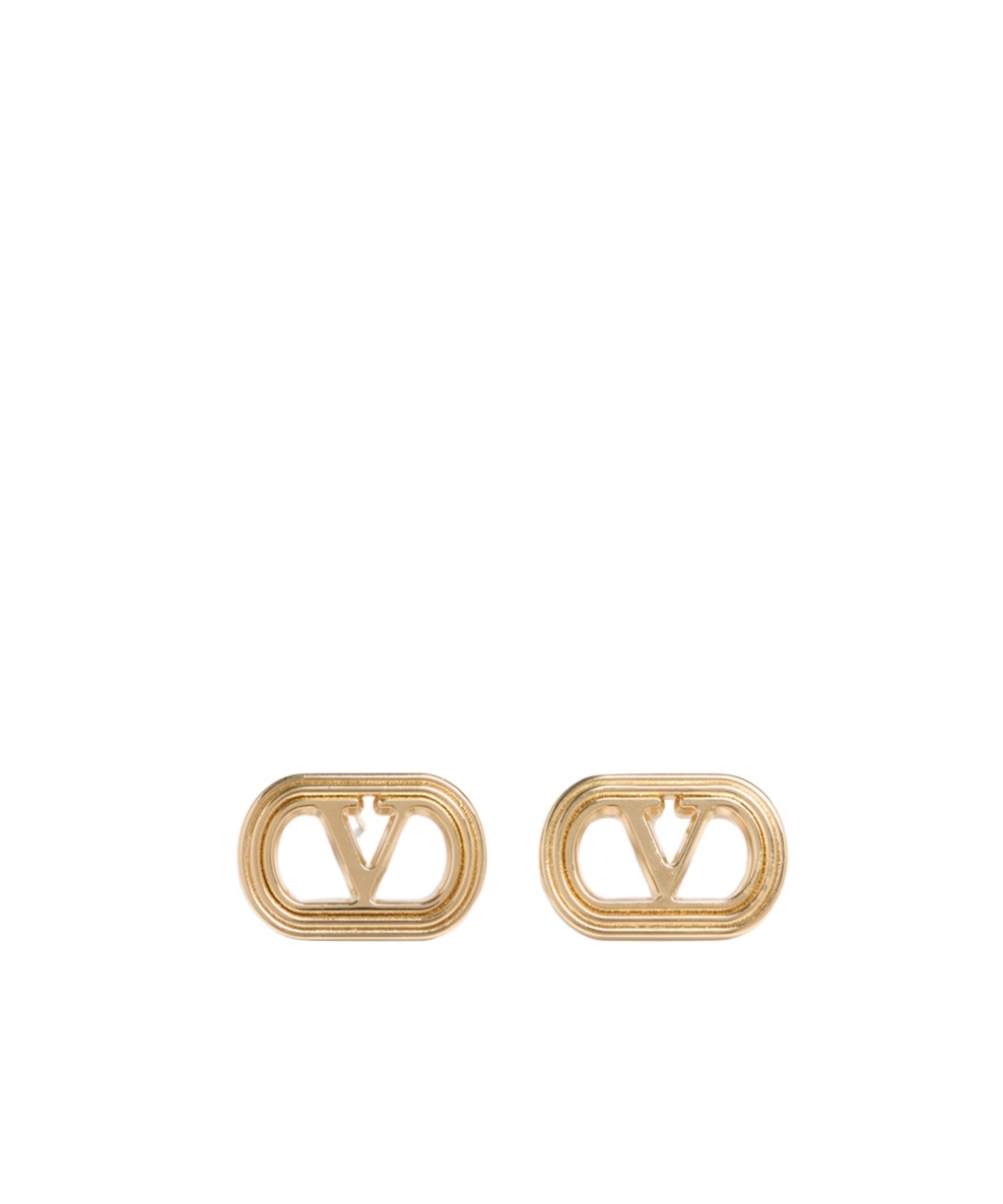 Valentino Oval Earrings In Yellow