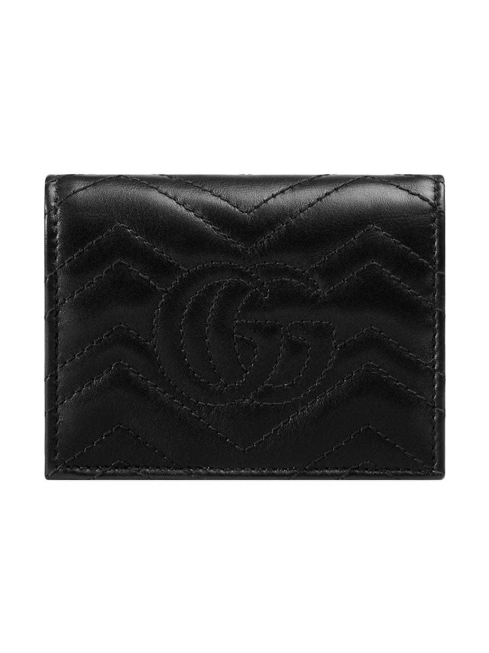 Gucci Gg Marmont Small Wallet In Black
