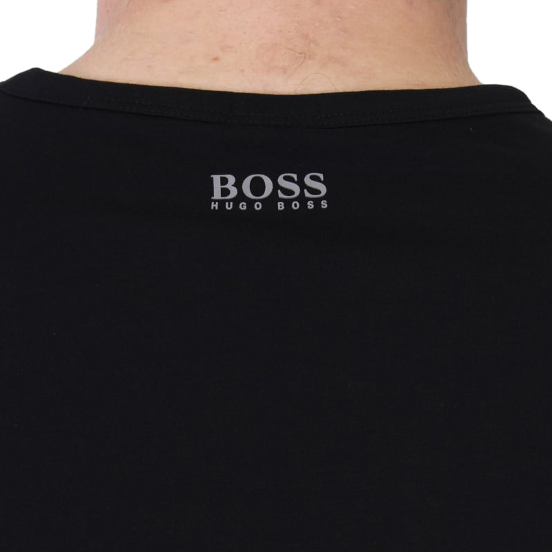 Hugo Boss Printed Logo T-shirt In Black