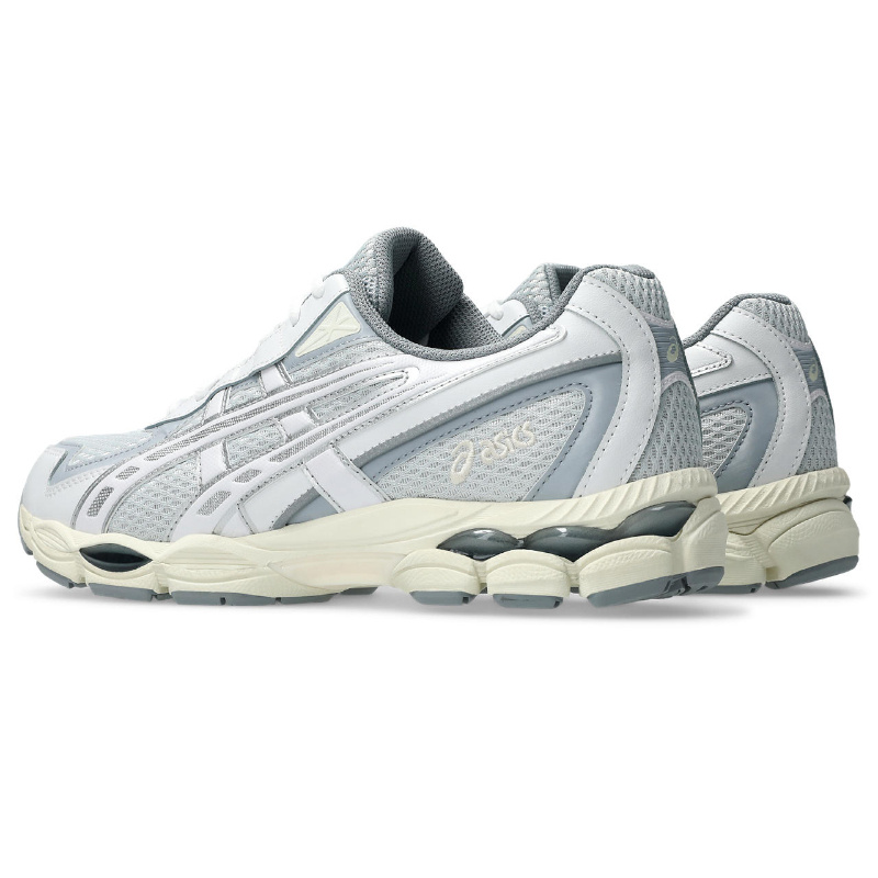 Asics Gel-nyc 2055 Mesh-detail Sneakers In White