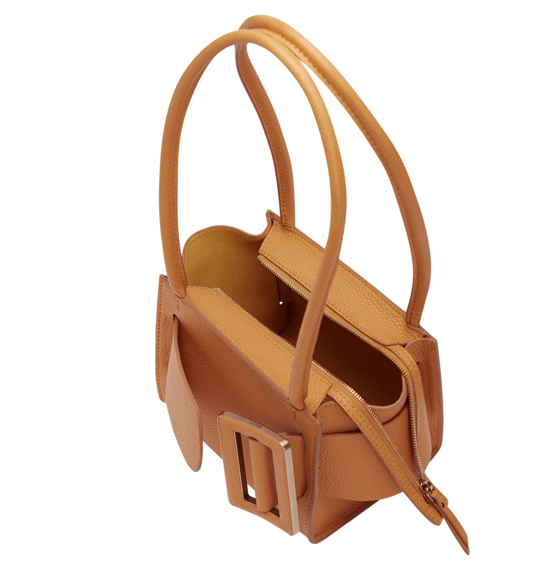 Boyy Buckle Details Shoulder Bag In Brown