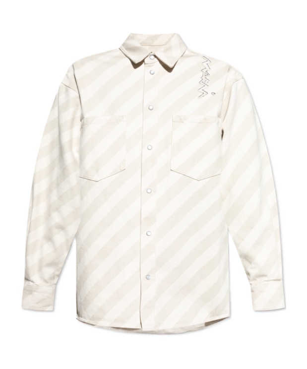 Marni Long-sleeved Shirt In White