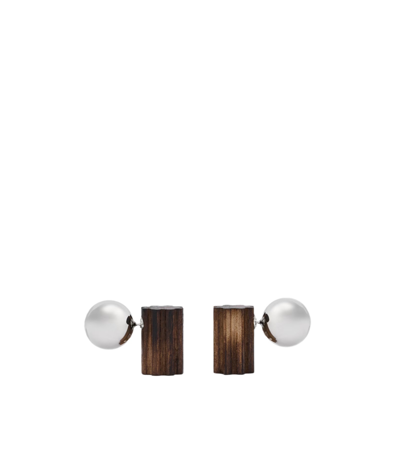 JACQUEMUS SPHERICAL EARRINGS