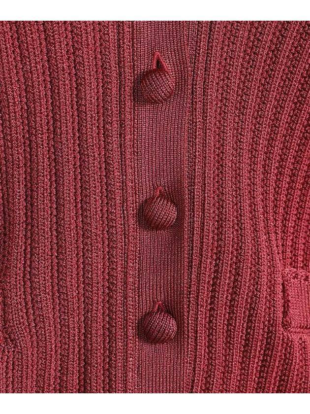 Lanvin Long-sleeved Sweater In Brown
