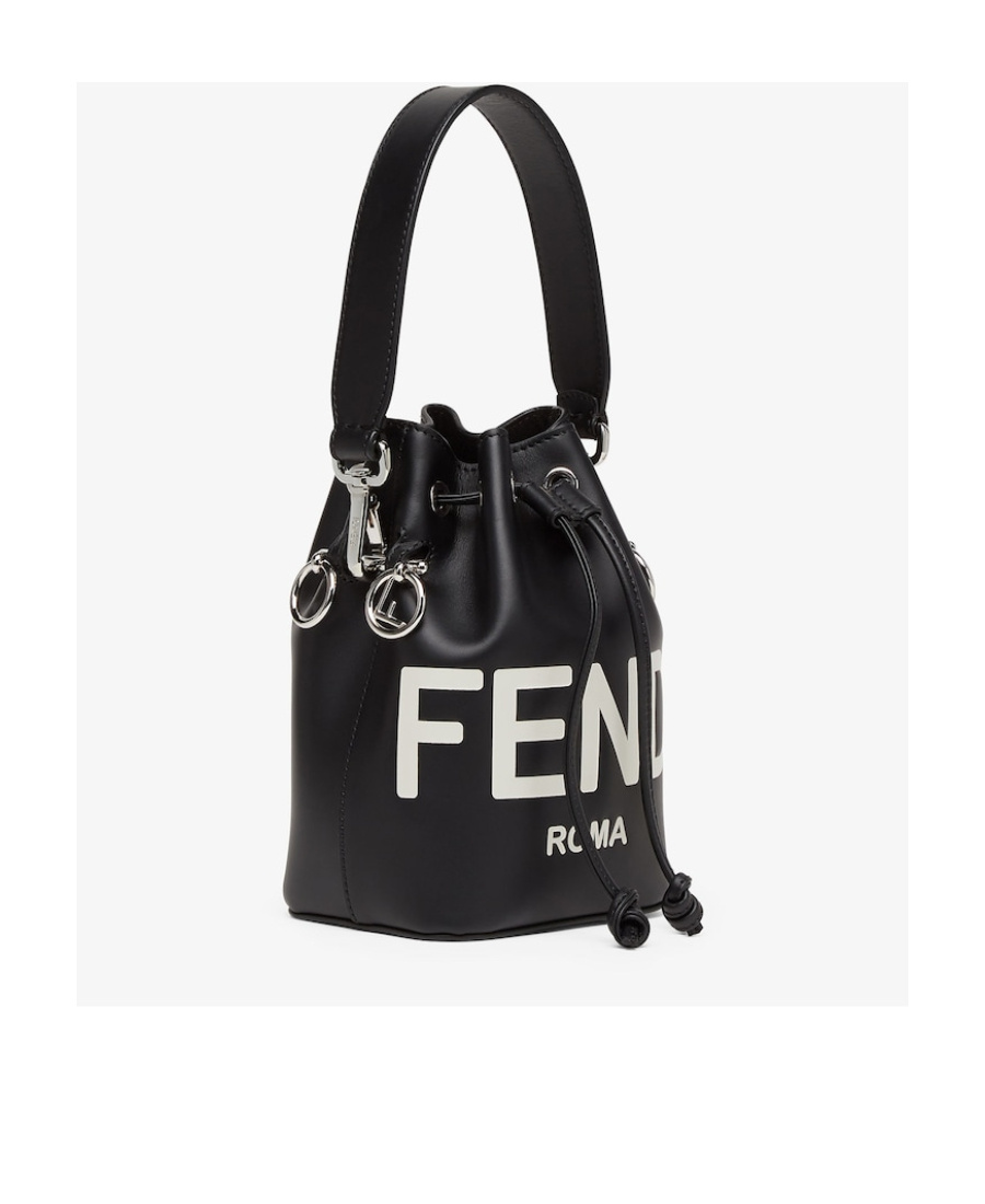 Fendi Mini Mon Tresor Bucket Bag In Black