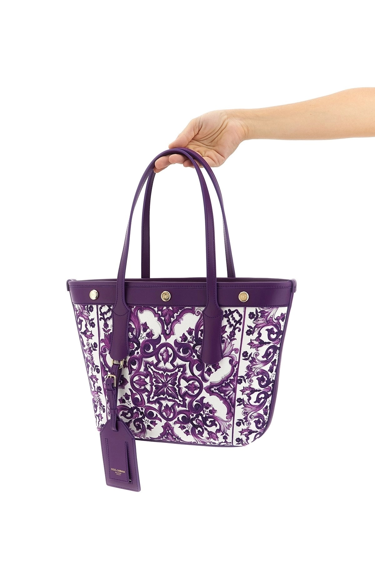 Dolce & Gabbana Medium Majolica-print Tote Bag