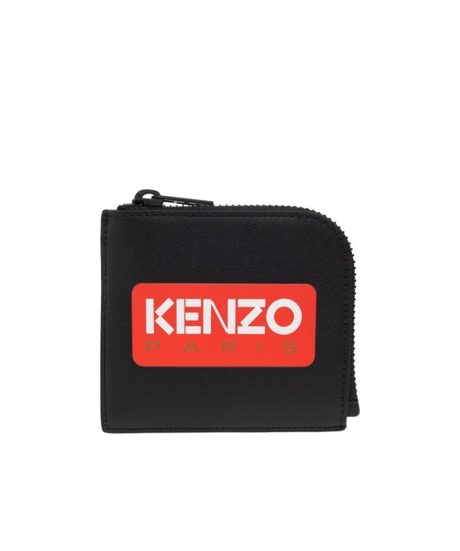 Kenzo Zip Wallet In Black