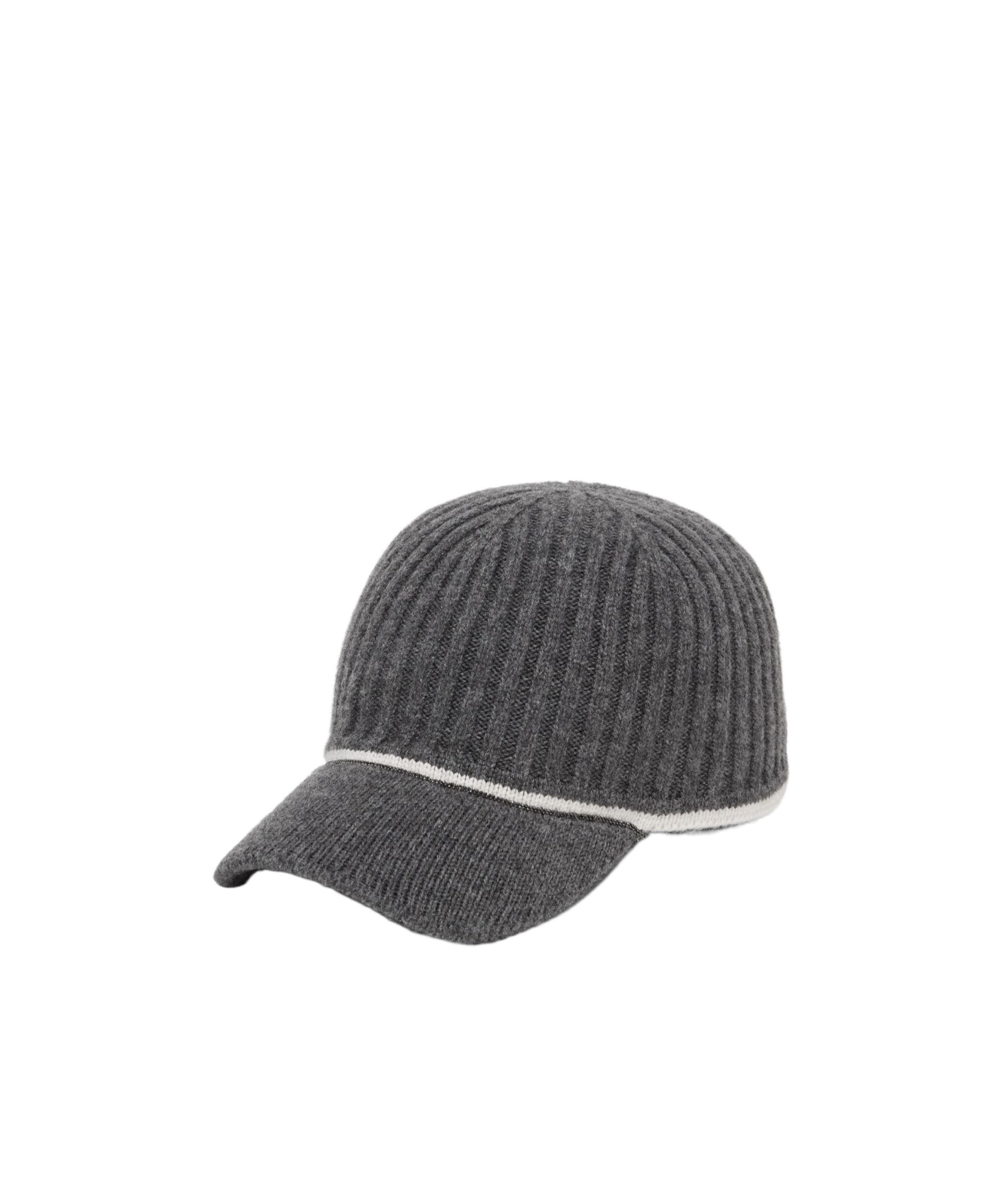 Brunello Cucinelli Knitted Cap In Black