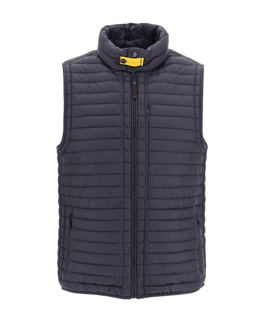 Parajumpers Sleeveless Cotton Vest In Black