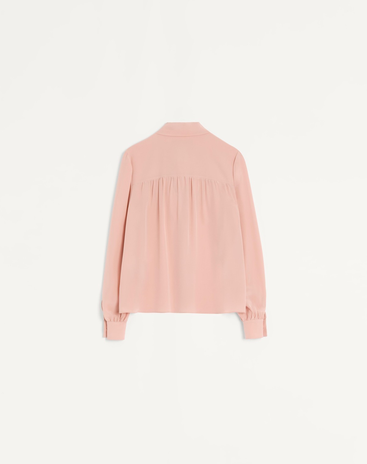 Valentino Crepe De Chine Shirt In Pink