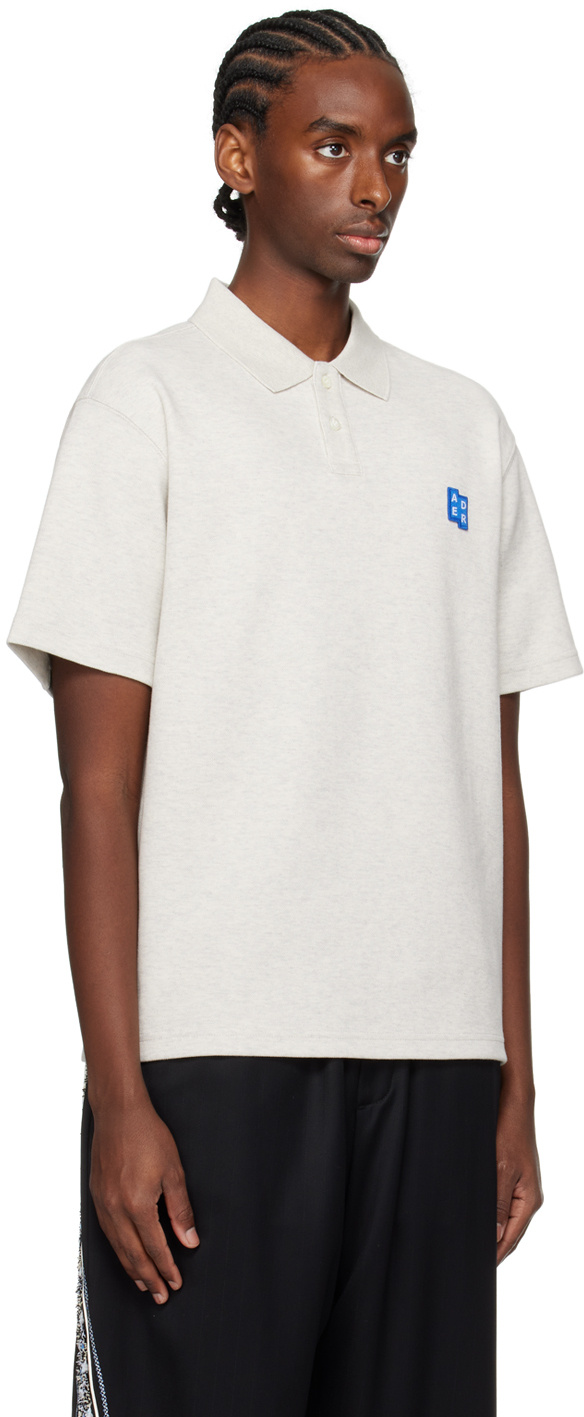 ADER ERROR SHORT-SLEEVED POLO SHIRT
